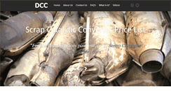 Desktop Screenshot of decanningcatalyticconverters.com